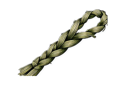 Braided sweetgrass
